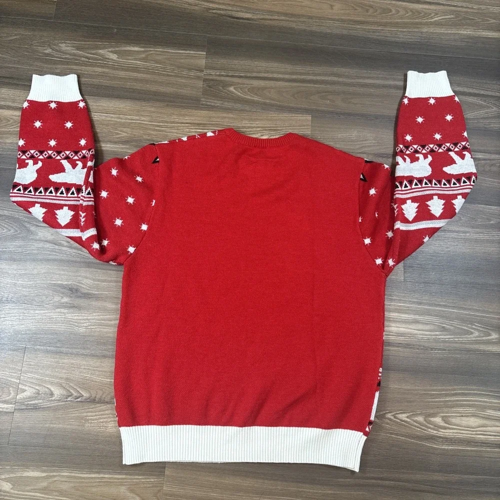 Coca-cola Polar Bear Graphic Christmas Sweater Size L
